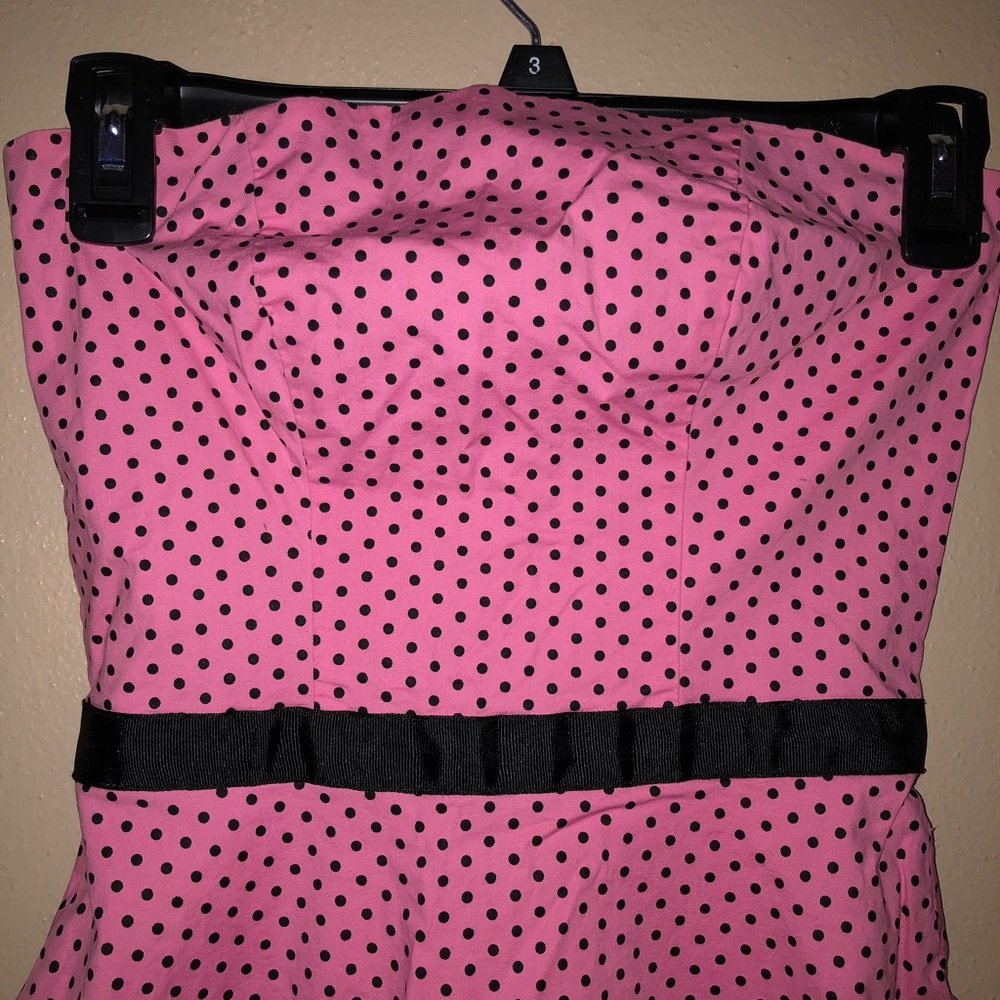 Pink Polkadot Dress